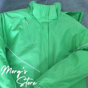 green spyder jacket
